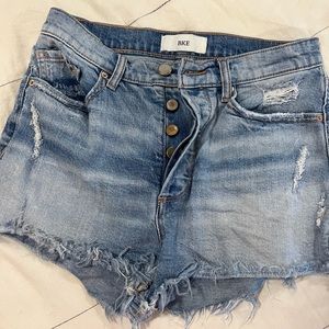 BKE Billie cutoff denim shorts